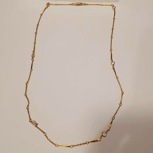 Vintage Avon, Gold Tone 20" Chain Necklace